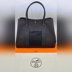 Hermes Garden Party 36 Pocket Military Handbag